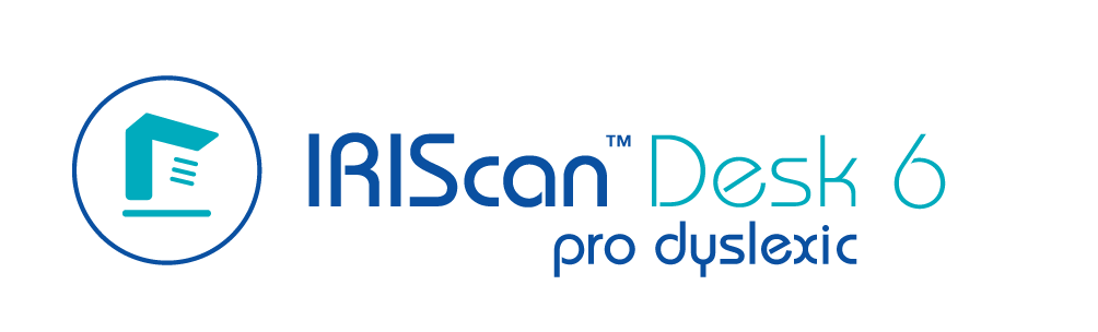 Logo IRIScan Desk 6 per la dislessia